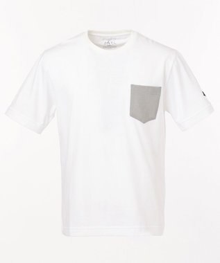 JOSEPH ABBOUD MOUNTAIN JC天竺Ｘドットエアー Tシャツ ホワイト系