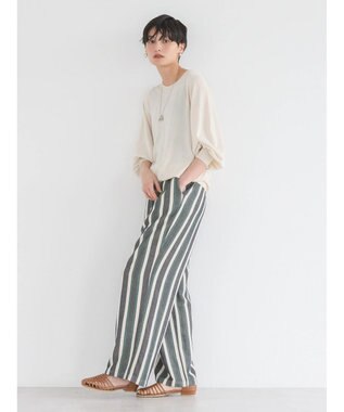 AMERICAN HOLIC ドルマンハイゲージニットプルオーバー Ivory