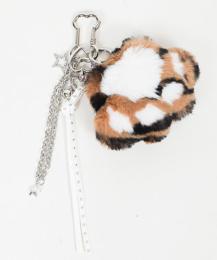 WEGO ファーにくきゅうセットキーホルダー