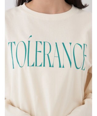 earth music&ecology ｔｏｌｅｒａｎｃｅ　ロゴロンＴＥＥ Cream