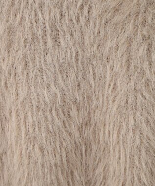 earth music&ecology シャギーベスト Mocha