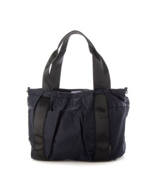 Y'SACCS 【Y’SACCS vous et】ワイドハンドル2wayトート ネイビー