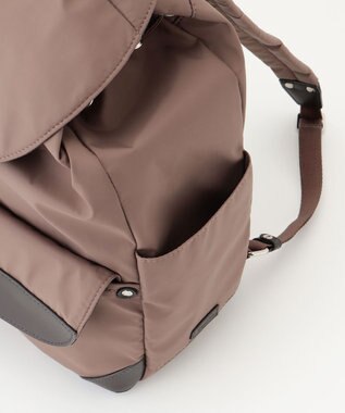 Y'SACCS ミリタリーフラップリュックサック チョコ