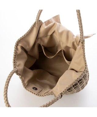 UNBILLION カシュカシュ cachecache / 柄編みベーシックトート オーク