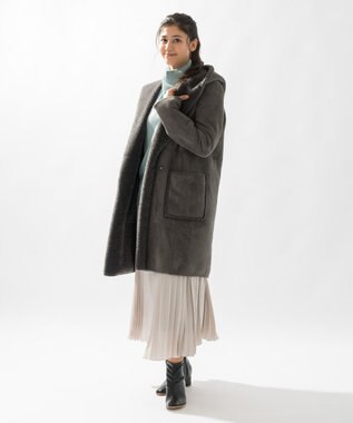 ONWARD Reuse Park 【組曲】コート秋冬 グレー