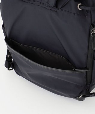 Y'SACCS ミリタリーフラップリュックサック ブラック