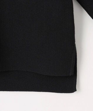 ANY L 【2SET】バイカラーニット×スエードスカートセット ブラック×キャメル