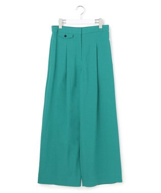 ICB Ry/Liバイオストレッチ ワイドパンツ エメラルド