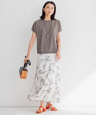 23区 【CLASSY.6月号掲載】ドロップホーン ワントップ ネックレス ブラック系