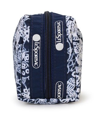 LeSportsac RECTANGULAR COSMETIC/フローラルレースネイビー フローラルレースネイビー