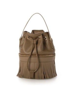 UNBILLION カシュカシュ cachecache / ボールチェーンポイントタッセルドロストショルダー オーク