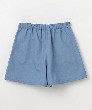 ANY KIDS ひんやりクール リボンショートパンツ デニム
