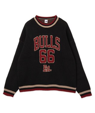 WEGO 【ユニセックス着用ITEM】別注NBAジャガードプルオーバー ブラック