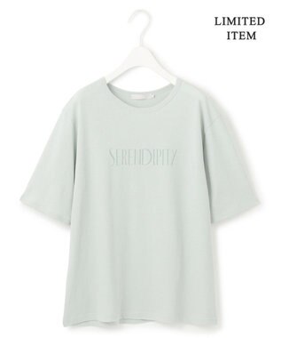 ICB 【WEB限定・洗える】ビンテージロゴTEE スモーキーグリーン系