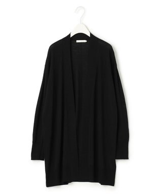 ICB 【洗える】 コンパクトウール カーディガン ブラック系