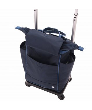ACE BAGS & LUGGAGE soelte オートゥイユ お買い物キャリーバッグ 13L 機内持込 キャスターストッパー 36001 ソエルテ ネイビー