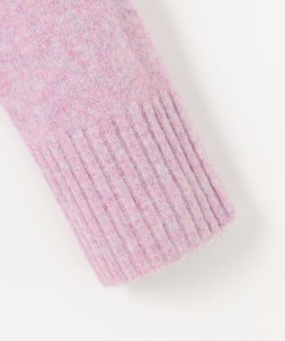 ANY L ニットチュニック ラベンダー