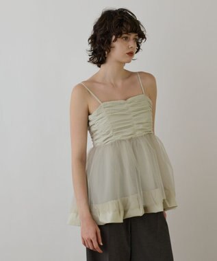 タフタチュールキャミ