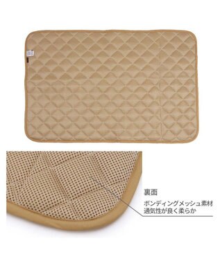 PET PARADISE ペットパラダイス ナチュラル クールマット Ｍ ライトブラウン