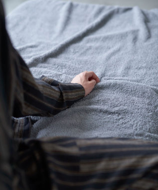 LOOM&SPOOL LBRパイルスロー ブランケット モノグレー