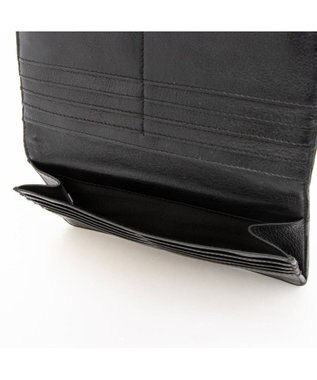 UNBILLION アトランタ ATLANTA / 牛革二つ折りカラーコンビ長財布 ブラック