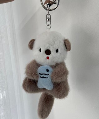 WEGO ラッコぬいぐるみキーホルダー 柄1