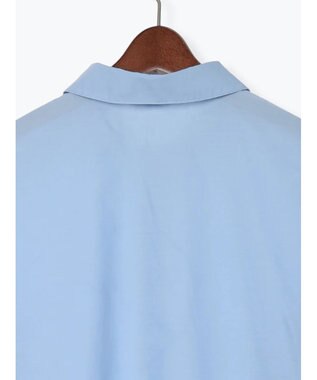 Te chichi スカラップレースヘムクロップトシャツ サックスブルー