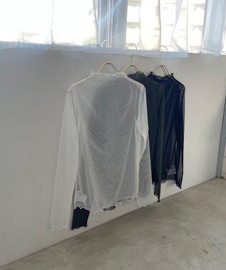 Feroux シアーメロウ カットソー アイボリー系