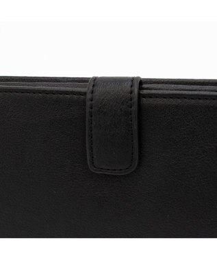 UNBILLION アトランタ ATLANTA / 牛革二つ折りカラーコンビ長財布 ブラック