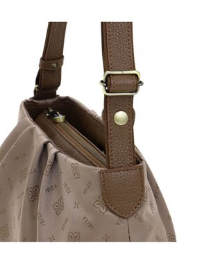 IBIZA ロゴナイロン　ショルダーバッグ ライトパープル