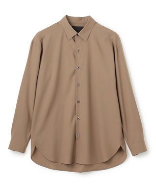 JOSEPH HOMME 【HIGH GRADE LINE】テックウールポプリン　レギュラーカラーシャツ ベージュ系