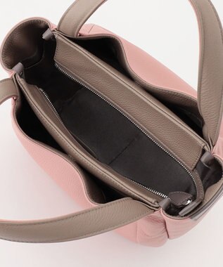 Y'SACCS シュリンクレザートート Sサイズ ピンク