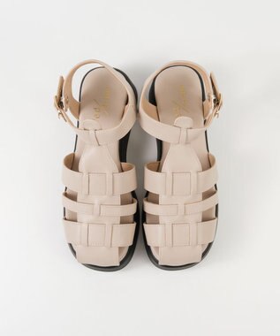 BONTRE 【pied du lapan/ピエドラパン】厚底グルカサンダル/50753ZI アイボリー