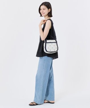 LeSportsac SMALL JENNI/トリコロールハートエンブロイダリー トリコロールハートエンブロイダリー
