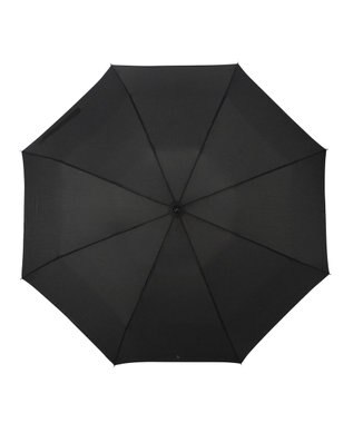 MOONBAT 【大きめ70cm】POLO RALPH LAUREN 折りたたみ傘 メンズ プレーン ワンポイント刺繍 ブラック