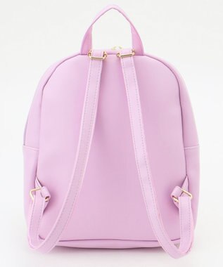 ANY KIDS ネコ耳付き シャラシャラ リュック ラベンダー