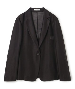 BEIGE， LIATRIS / シアー テーラードジャケット Black