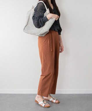 INTER-CHAUSSURES 【MARCO MASI】ナチュラルサマー・ソフトトート アイボリーコンビ