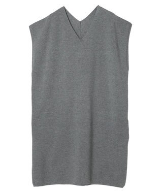 CRAFT STANDARD BOUTIQUE ジレニットワンピース Gray Mixture