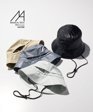 MOONBAT 【遮光ハット】マジカルテックプロテクション バケットハット 帽子 UV100％ 遮光100％ 軽量 撥水