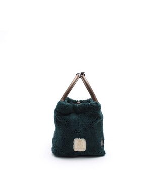 A.D.M.J. 【もこもこ】オスカー/コード刺しゅうキューブトート21cm(Dカン＋) MINELAL WOODS