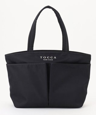 TOCCA 【WEB＆一部店舗限定】【A4サイズ対応・サスティナブル素材】T-INCONTRO TOTE L トートバッグ L ブラック系