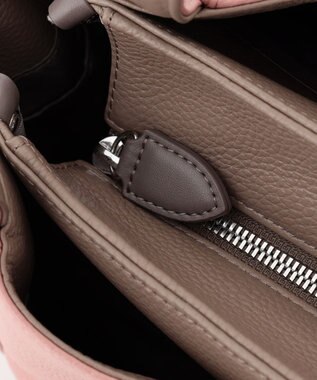 Y'SACCS シュリンクレザートート Sサイズ ピンク