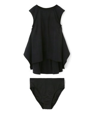 San-ai Resort（三愛水着楽園） 【UPF50＋】　タンクトップキュロット3点セット　9M・11L　【San-ai Resort（サンアイリゾート）】 ブラウン