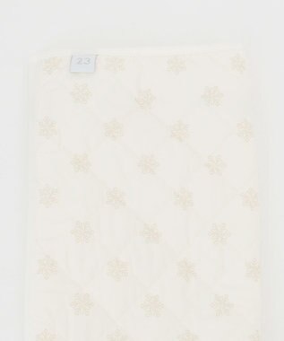 23区GOLF 毎年大人気の防寒アイテム【WOMEN】タフタ レッグウォーマー ホワイト系