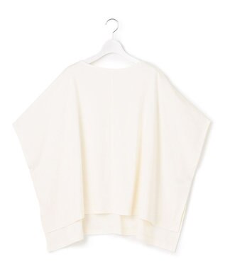 J.PRESS YORK STREET 【WOMEN】ファブリックスリーブ プルオーバー ホワイト系