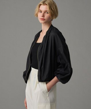 uncrave 【撥水・洗濯機洗い可】シアープルーフナイロン ブルゾン（uncrave STANDARD） ブラック