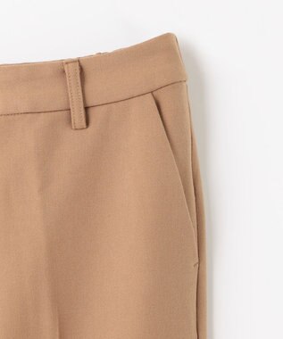 ANY 【洗濯機可/ストレッチ/ウエストゴム/裏起毛】マルチファンクションストレッチテーパードパンツ キャメル