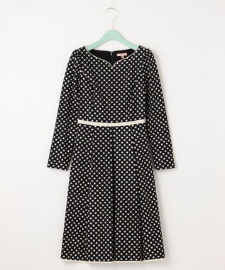 TOCCA 【洗える！】CLOVER STAMP ドレス ブラック系5