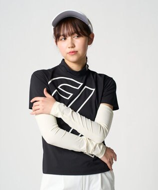 FILA GOLF／marie claire 【FILA GOLF】スーパーナイロンクール｜超接触冷感アームカバー オフホワイト